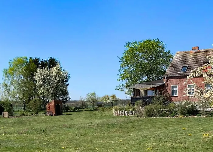 Vierseitenhof Hasenfelde - Feldblick Apartamento